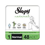 Sleepy Natural Ultra Hassas 48'li Normal Hijyenik Ped