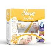 Sleepy Sensitive 3x50'li Yaprak Çoklu Paket Islak Mendil