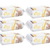 Sleepy Sensitive 90'lı x 6 Adet Islak Mendil