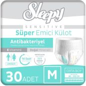 Sleepy Sensitive Small 30 Adet Emici Külot