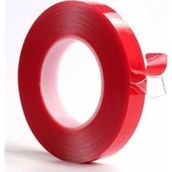 Slikon Çift Taraflı Bant Şeffaf 18Mm 1,8 Mt