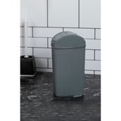 Slim 4 Lt Çöp Kutusu,mutfak,banyo,tuvalet,masaüstü,ofis Çöp Kovası Gri 7172971