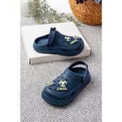 Slipcat Unisex Çocuk Figürlü Sticker Sandalet-Terlik Eğlenceli Tasarım ve Yumuşak Malzeme - Fenerbahçe