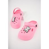 Slipcat Unisex Çocuk Terlik Ayarlanabilir Velcro Bantlı - Pembe