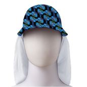 SlipStop Deepo Junior Sun Hat Mavi Çocuk Şapka