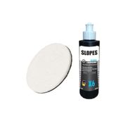 Slopes X6 Glass Compound 250 ml Çizik Giderici Cam Pastası Keçe Seti