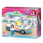 Sluban Girls Dream Ambulans Oyuncak 195 parça