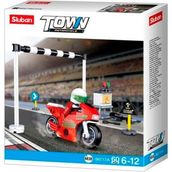 Sluban Town 60 Parça Yarış Motoru Oyun Seti