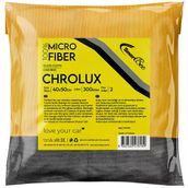SmartBee Chrolux 300GSM Turuncu-Gri 40x50 cm 2'li Mikrofiber Kalın Cam Bezi