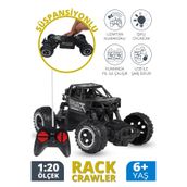 SmartFox Işıklı Uzaktan Kumandalı Şarjlı Full Fonksiyonlu Rock Crawler Jeep 1:20 Oyuncak Araba