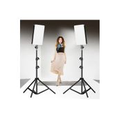 SMAYLİNG Profesyonel Fotoğraf Ve Video Için Çekim Işığı Ring Lıght Stüdyo 10 Inç +2,1 Metre Gölgesiz Lüx