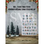 SMB Profesyonel Tırnak Süsleme - Yılbaşı Stiker (Model NO:CD-023)