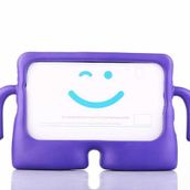Smcase Apple iPad 10.2 2021 9. Nesil Tutacakli Cocuklar Icin Silikon İB1 Kılıf
