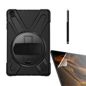 Smcase Apple iPad Mini 5 Tablet Tank Koruma Defender Standli DF11 Nano Kalem Kılıf