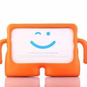 Smcase Apple iPad Pro 10.5 7. Nesil Tutacakli Cocuklar Icin Silikon İB1 Kılıf