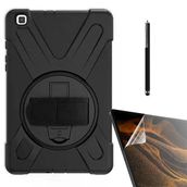 Smcase Samsung Galaxy Tab A8 2019 T290 Tablet Tank Koruma Defender Standli DF11 Nano Kalem Kılıf