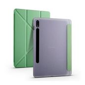 Smcase Samsung Galaxy Tab S7 Plus T970 Katlanabilir Standli Pu Silikon TF2 Kılıf