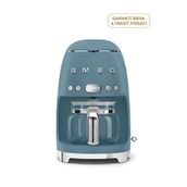 Smeg 50's Style Retro Storm Blue Matt Special Edition Filtre Kahve Makinası - Mavi