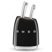 Smeg KBSF02BL Siyah Standlı Bıçak Seti
