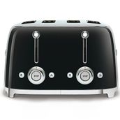 Smeg TSF03BLEU Siyah 4 Slot Ekmek Kızartma