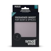 SmellWell Maxi Grey (Açık Gri) Ortam Koku Giderici ve Nem Emici Yastıkçık | Gardırop, Spor Çantası, Araba için Aktif Bambu Kömürlü Freshener (1 Adet)