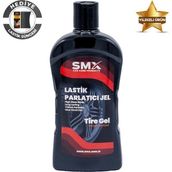 SMX Lastik Parlatıcı Jel 500 ml Sünger Hediye ile Yüksek Parlaklık ve Uzun Süreli Etki