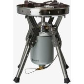 Snow Peak Gigapower Lı Stove Kamp Ocağı, Yüksek Güçlü, Katlanabilir, Igt Uyumlu - Gri