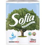 Sofia 3 Katlı Kağıt Havlu 12'Li, 1 Paket (1 X 12 Adet)