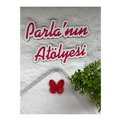 SOFT 0-3 yaş az saçlı ve saçsız bebek tokası kırmızı kelebek