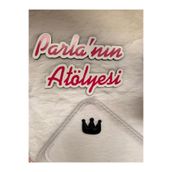 SOFT 0-3 yaş az saçlı ve saçsız bebek tokası taç siyah