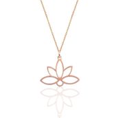 Söğütlü Silver SGTL10085ROSE Gümüş Kolye