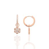 Söğütlü Silver SGTL10142KRT Kartanesi Gümüş Halka Küpe