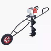 Solax AG65D 30 cm 3 HP Arabalı Toprak Burgu Makinesi