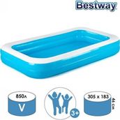Sole Bestway 54150 Mavi Dikdörtgen Şişme Çocuk Havuzu