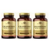 Solgar Cranberry Extract Vitamin C 3x60 Kapsül