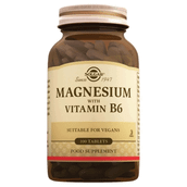 Solgar Magnesium Vitamin B6 100 Tablet