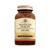 Solgar No-Flush Niacin 500 mg İçeren 50 Kapsül