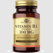 Solgar Vitamin B1 Thiamin 100 mg 100 Kapsül
