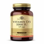 Solgar Vitamin D3 1000 IU 100 Kapsül