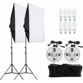 Soligor Softbox 50X70 Paraflaş 5 Duylu Sürekli Işık Adaptörlü