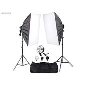 Soligor Softbox 50x70cm Paraflaş 5 Duylu Sürekli Işık 2 li Set