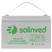 Solinved 100AH 12 V Solar Jel Akü