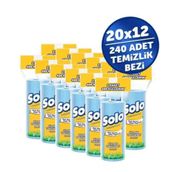 Solo 12'li Hijyenik Temizlik Bezi