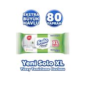 Solo 80 Yaprak Tüm Yüzeyler Islak Temizleme Havlusu
