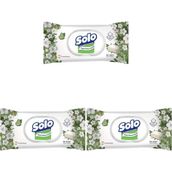 SOLO Beyaz Sabun Kokulu Mendil 1x90 (3 paketi)