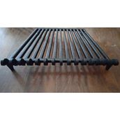Şömine Aksesuarcısı Döküm Izgara , Şömine Izgarası 70 Cm. x 46 Cm. x 46 Cm. 15LI Izgara Büyük Boy