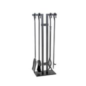 SOMINECO Lüx Ithal Siyah Şömine-soba Maşa Takımı Aksesuar Seti -sgss-018