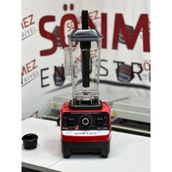 Sönmez Kırmızı Silver Crest Bar Blender Endüstriyel Buz Kırıcı