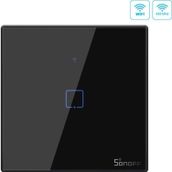Sonoff T3eu1c 1 Kanal Wifi-rf Akıllı Işık Anahtar Siyah