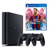 Sony Playstation 4 Slim 500GB + 2.Kol + PES 21